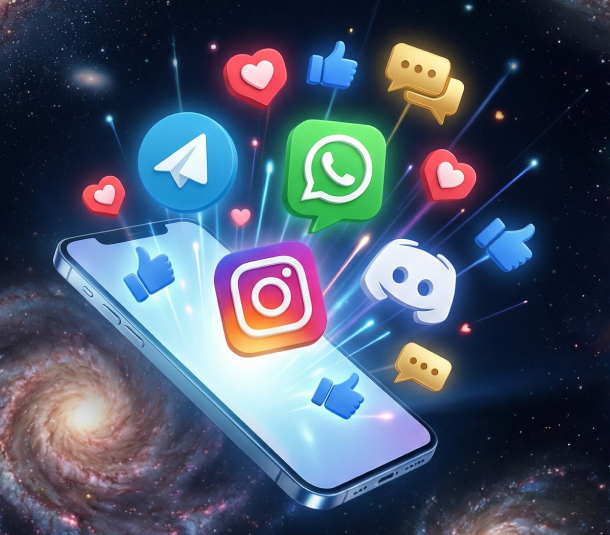 Décolle avec les réseaux sociaux de Casino Rocket !